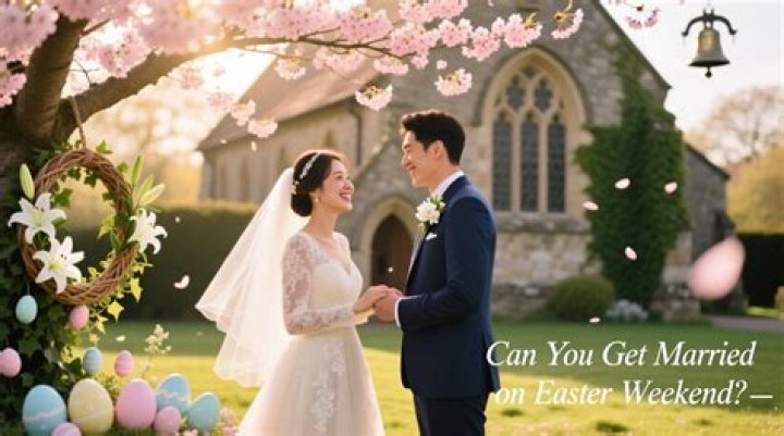 Can you get married on Easter Sunday?