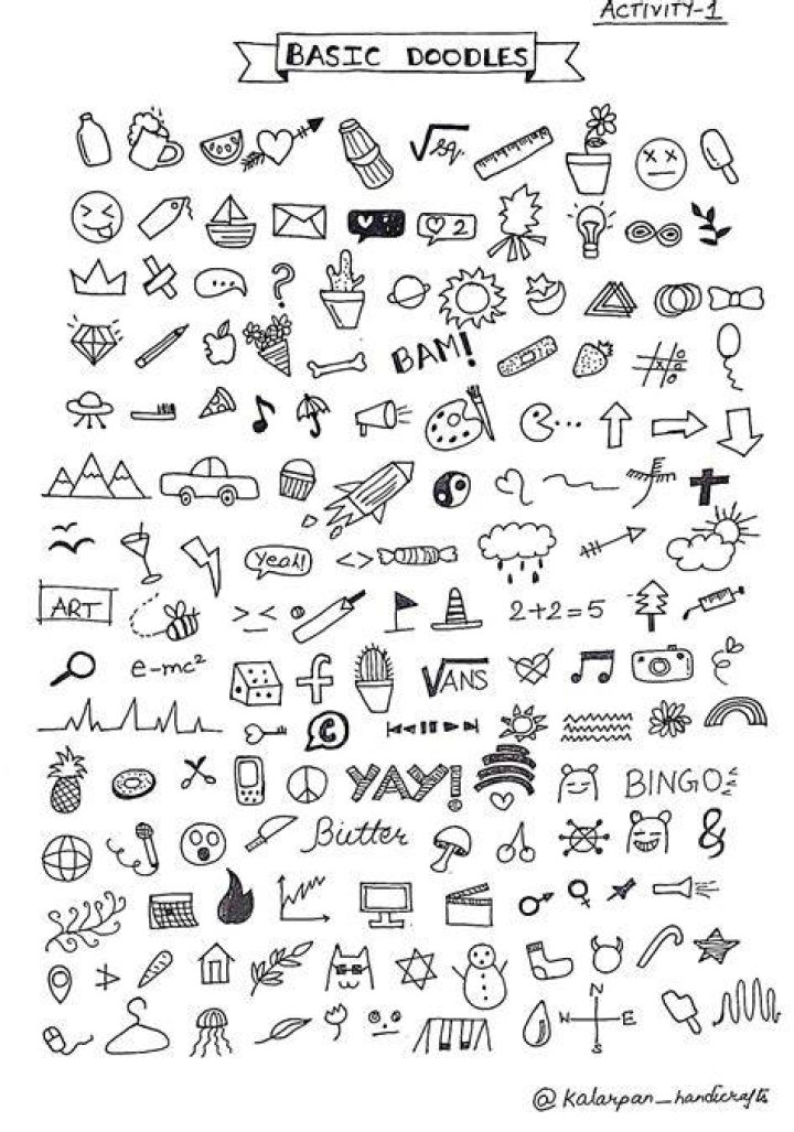 Easy Little Drawings