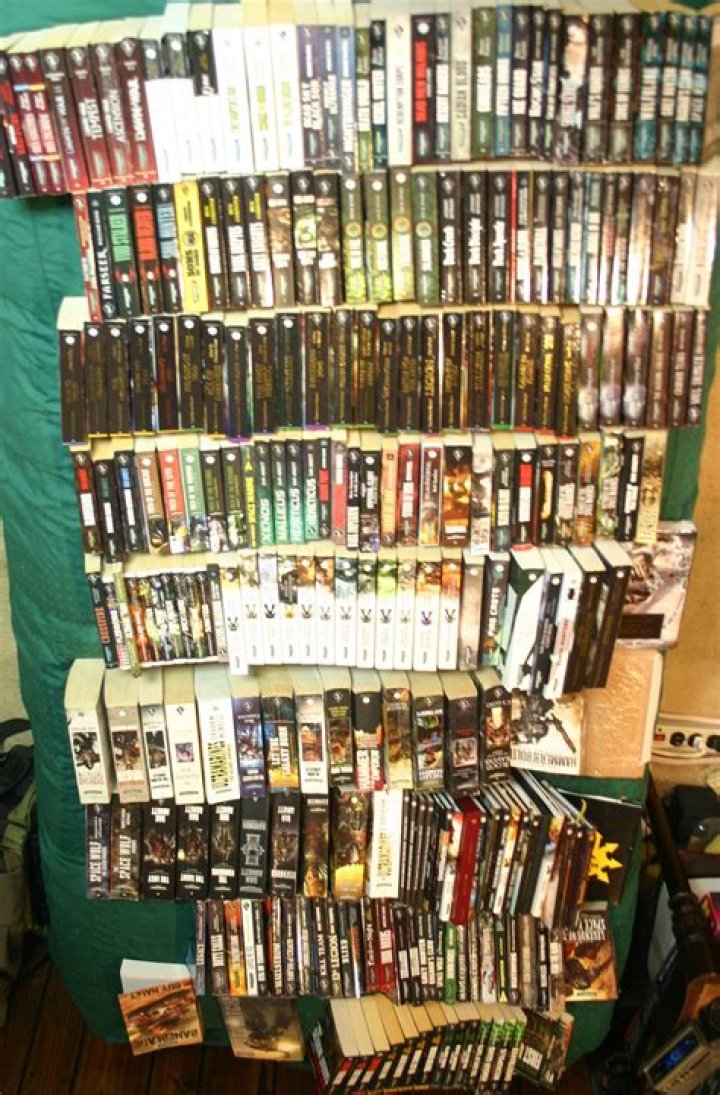 How many ‘Warhammer’ books are there?