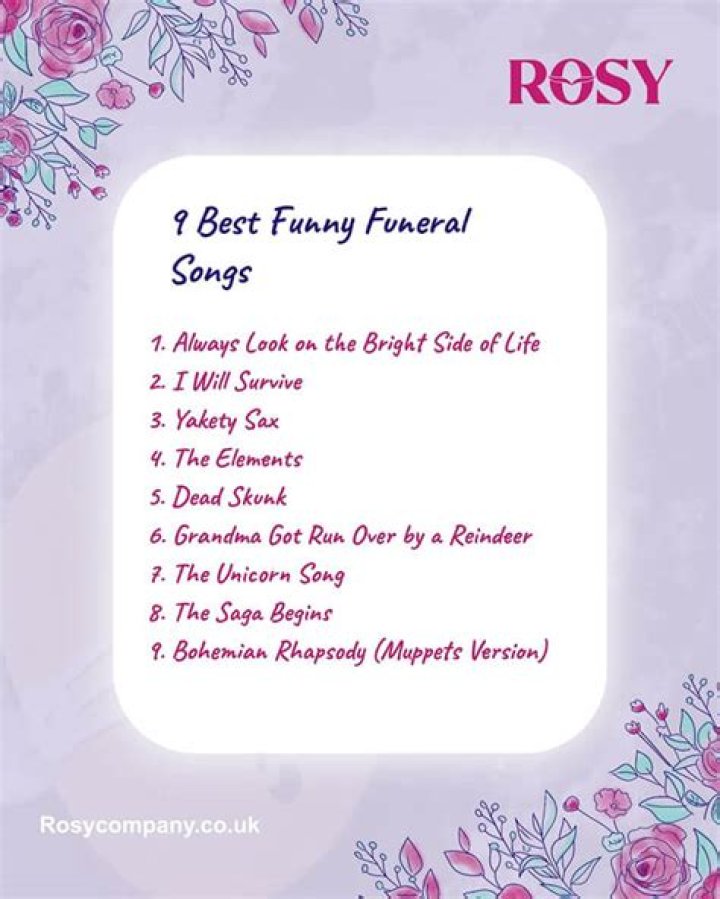 What Is The Funny Funeral Song Called? – Celebrity